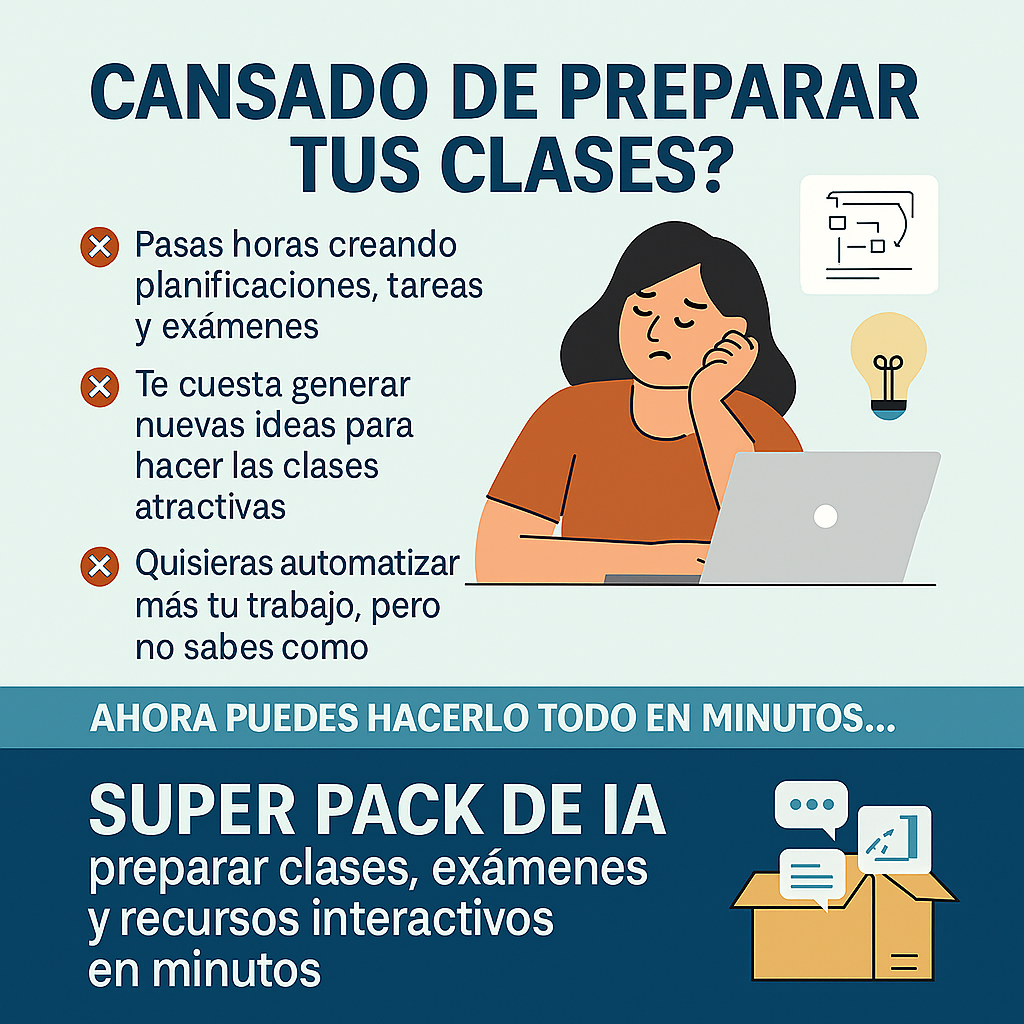 Mega Pack de IA para docentes